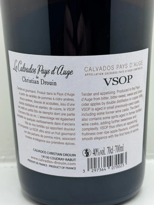CALVADOS CHRISTIAN DROUIN 70CL – Image 2