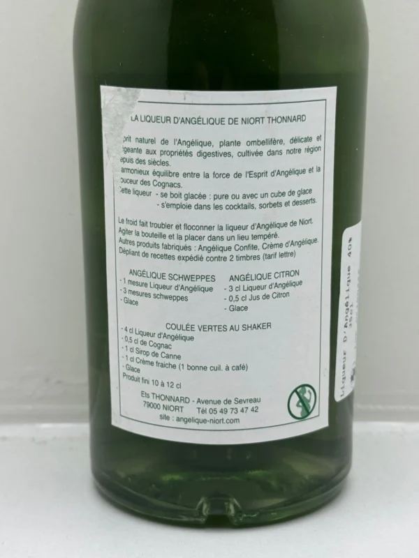 LIQUEUR D'ANGÉLIQUE 40% 35CL THONNARD – Image 2