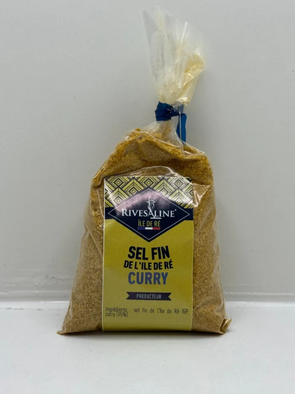 SEL FIN AU CURRY 125G RIVESALINES