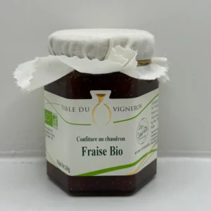 CONFITURE BIO FRAISE 230G SANTOLINES