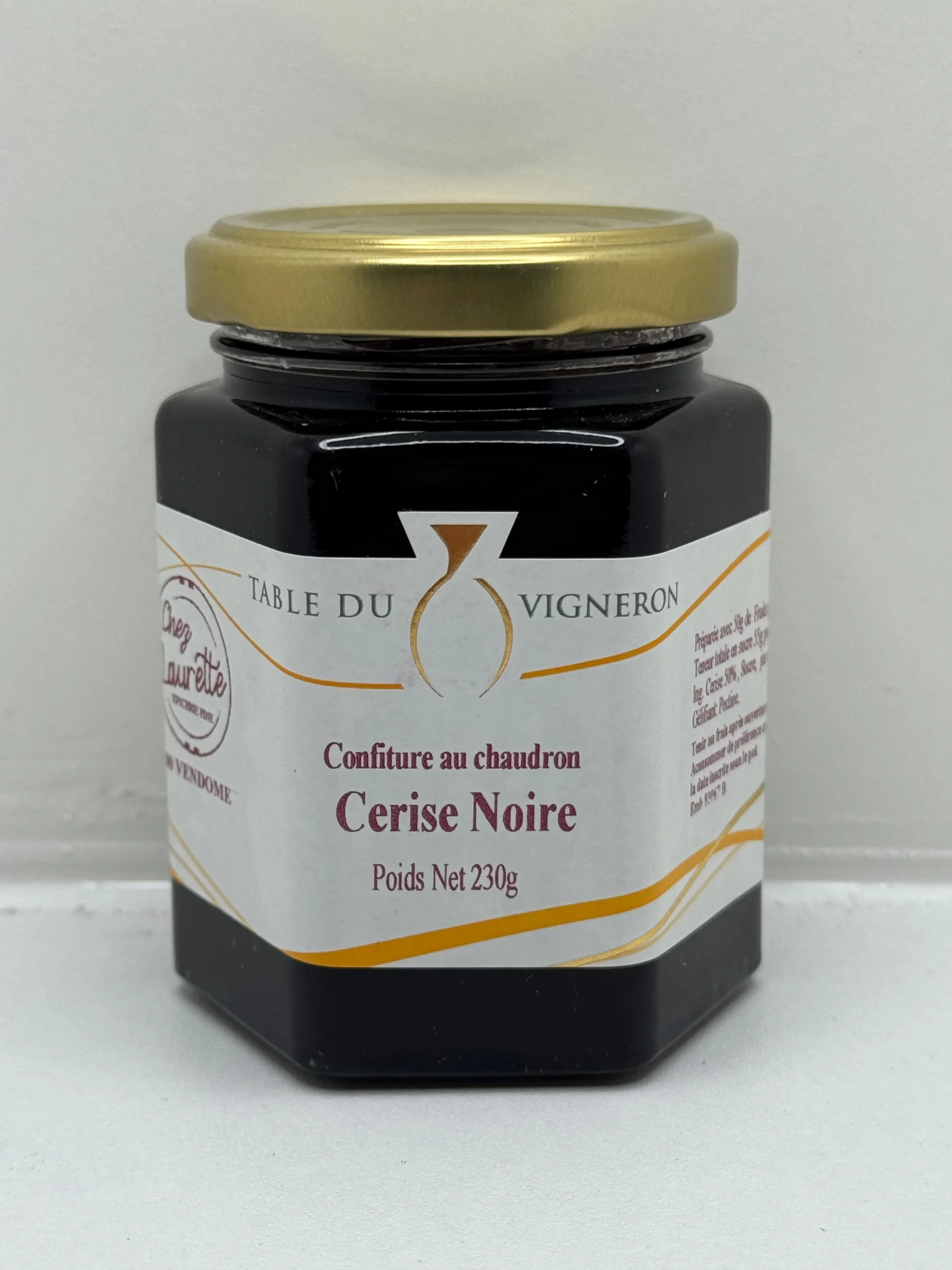 CONFITURE CERISE 230G SANTOLINES