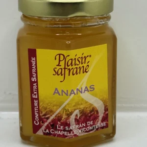 CONFITURE ANANAS SAFRANÉ 125G LA CHAPELLE VICOMTESSE