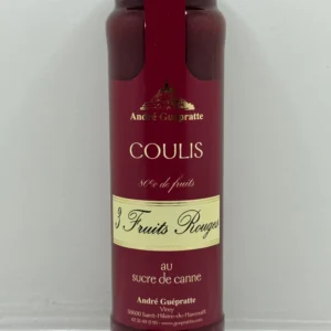 COULIS DE 3 FRUITS ROUGES 160G ANDRÉ GUEPRATTE