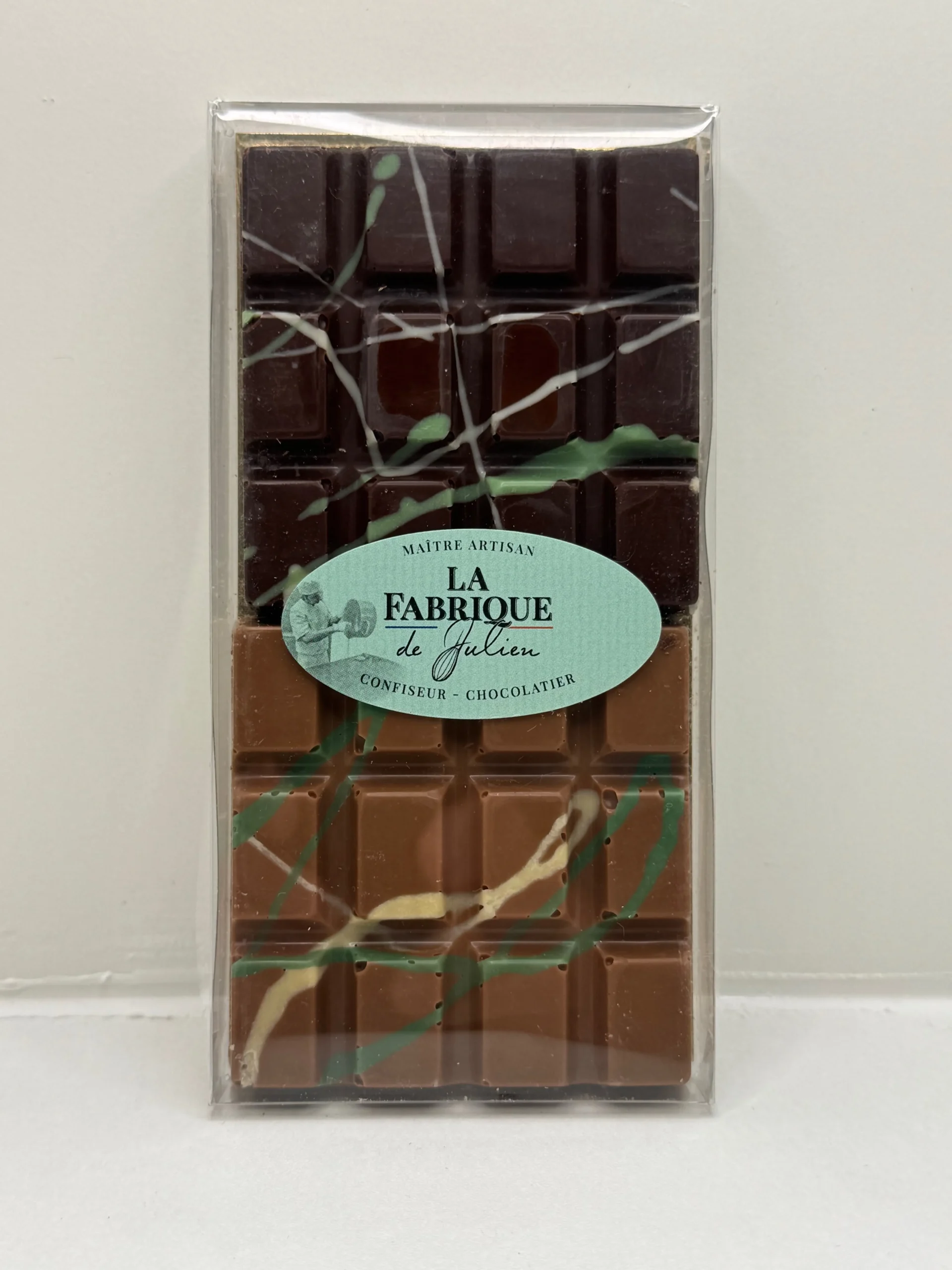 DUO DE TABLETTES FAÇON DUBAÏ 140G LA FABRIQUE DE JULIEN