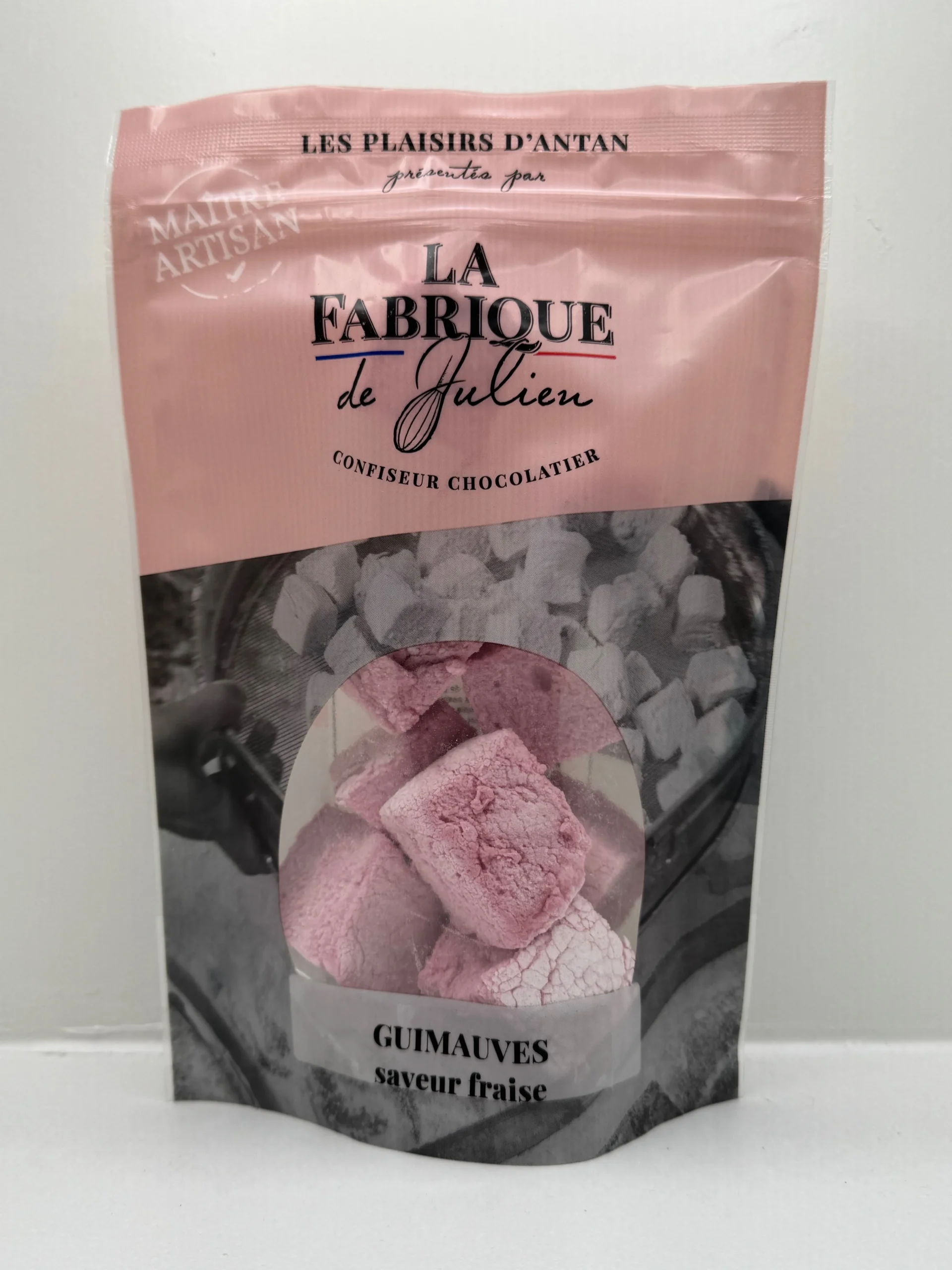 GUIMAUVE FRAISE 120G LA FABRIQUE DE JULIEN
