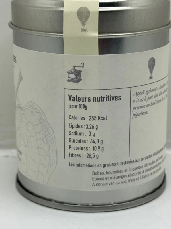 POIVRE NOIR SICHUAN BIO 50G PLACE DES ÉPICES – Image 2