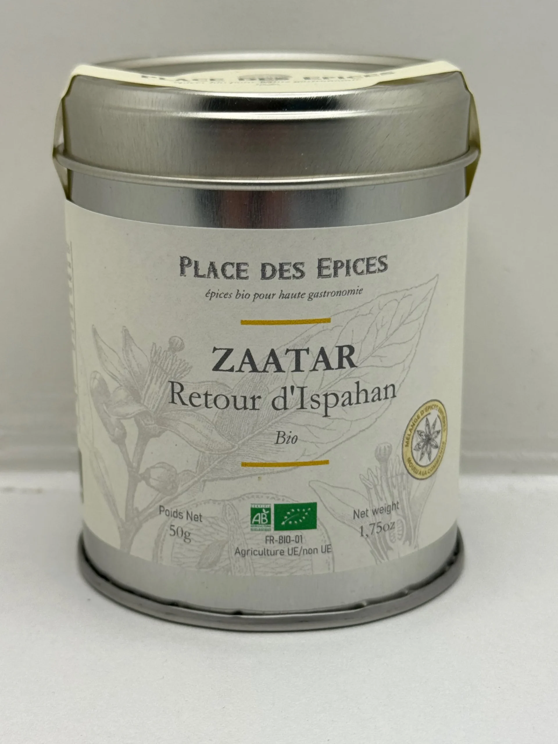 ZAATAR BIO 50G PLACE DES ÉPICES