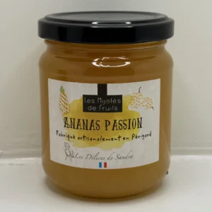MIJOTÉS DE FRUITS ANANAS PASSION 250G LES DÉLICES DE SANDRA