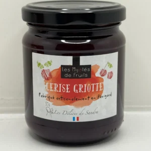 MIJOTÉS DE FRUITS CERISE GRIOTTE 250G LES DÉLICES DE SANDRA