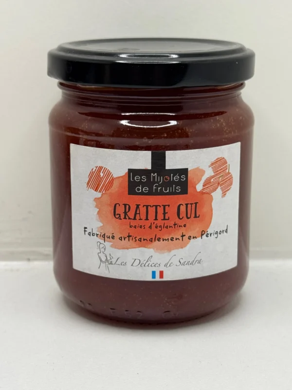 MIJOTÉS DE FRUITS GRATTE CUL 250G LES DÉLICES DE SANDRA