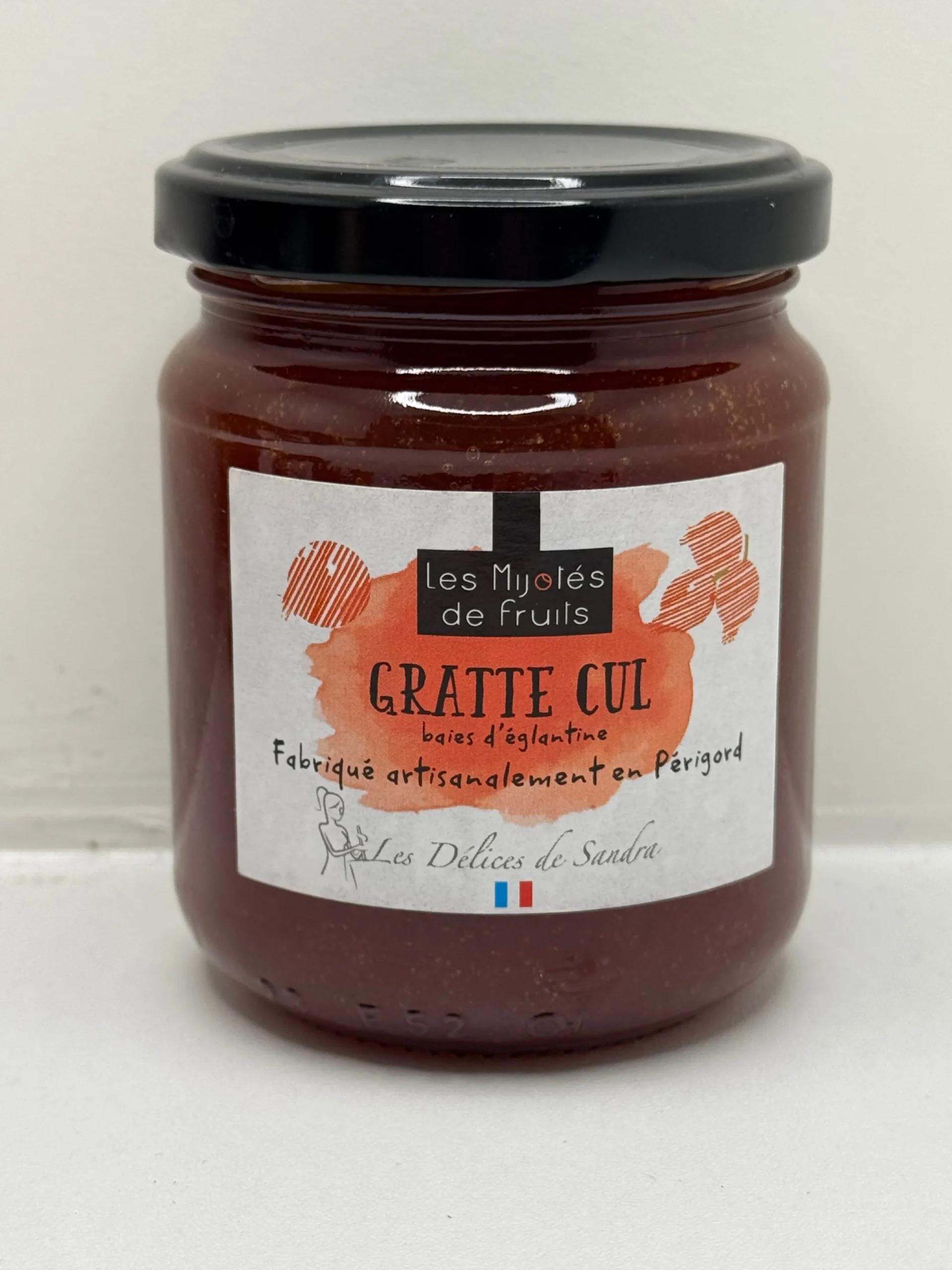 MIJOTÉS DE FRUITS GRATTE CUL 250G LES DÉLICES DE SANDRA