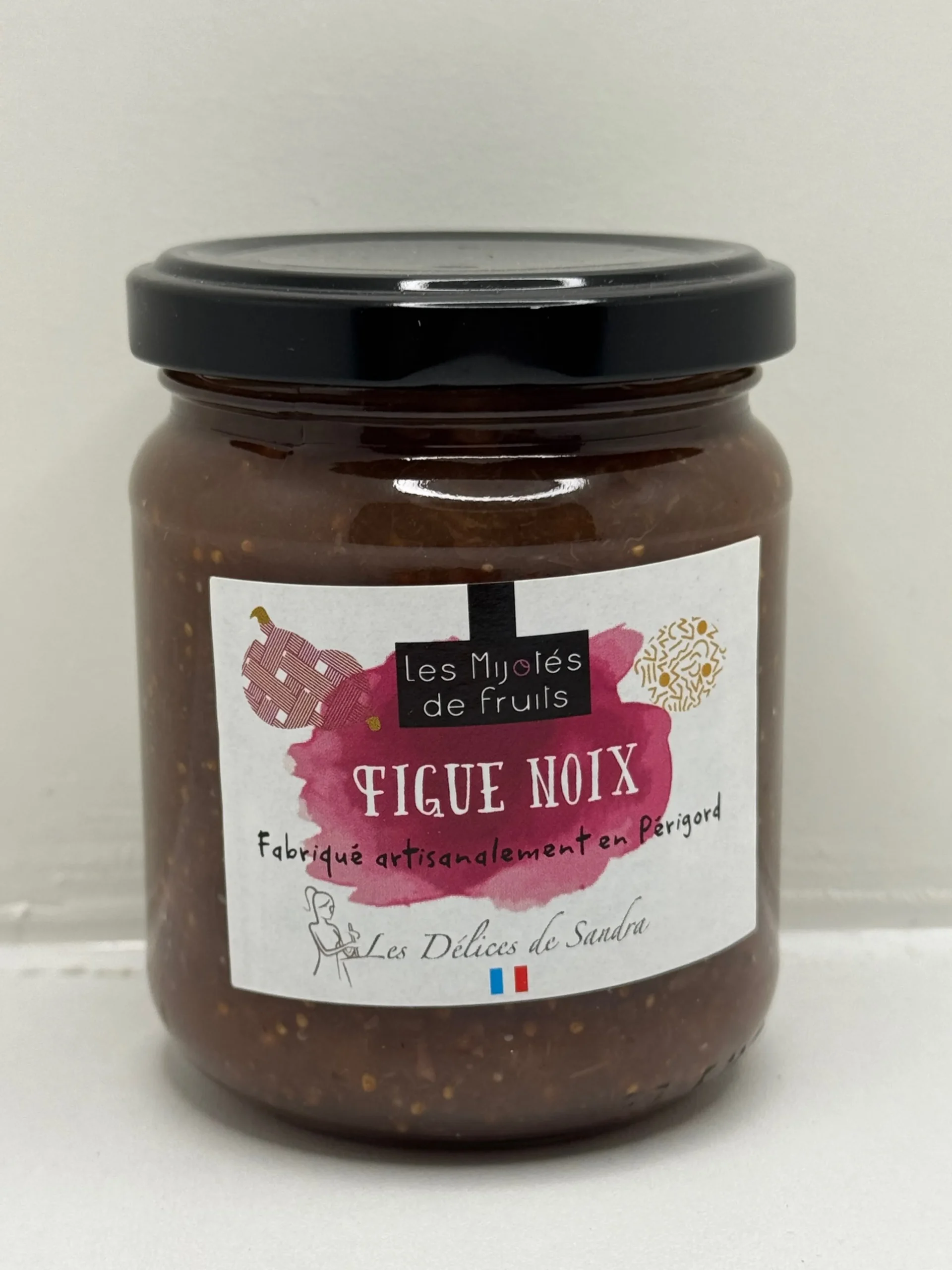 MIJOTÉS DE FRUITS FIGUE ET NOIX 250G LES DÉLICES DE SANDRA