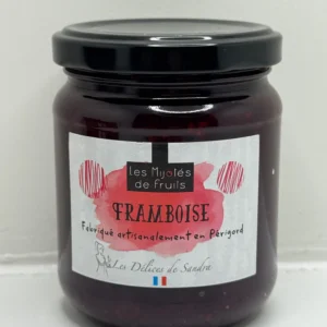 MIJOTÉS DE FRUITS FRAMBOISE 250G LES DÉLICES DE SANDRA