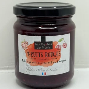 MIJOTÉS DE FRUITS ROUGES 250G LES DÉLICES DE SANDRA
