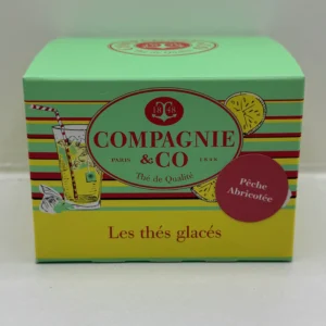 THÉ GLACÉ PÊCHE ABRICOTÉE 6 SACHETS COMPAGNIE COLONIALE