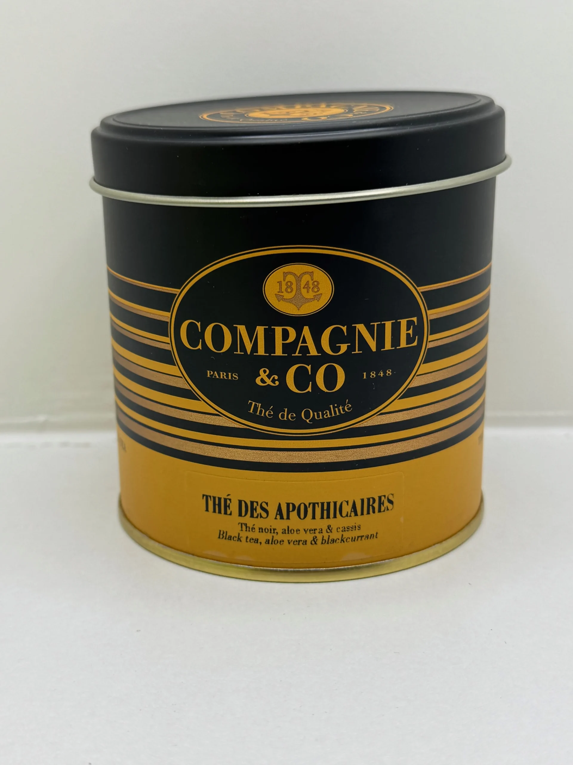 THÉ NOIR DES APOTHICAIRES 100G COMPAGNIE COLONIALE