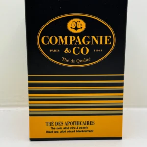 THÉ NOIR DES APOTHICAIRES 25 SACHETS COMPAGNIE COLONIALE