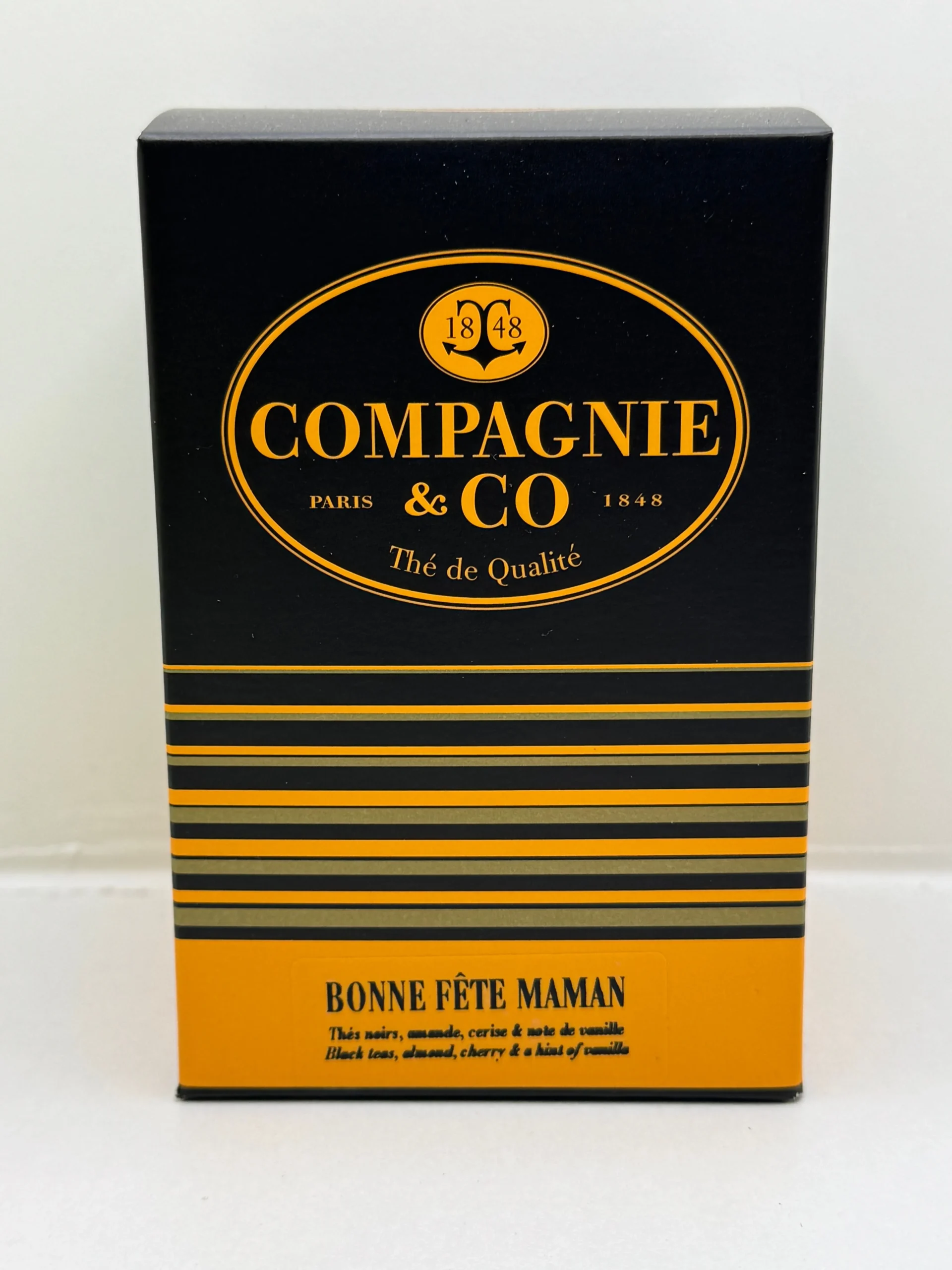 THÉ NOIR BONNE FÊTE MAMAN 25 SACHETS COMPAGNIE COLONIALE