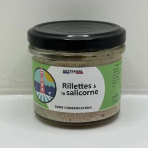 RILLETTES A LA SALICORNE RIVESALINES 90G