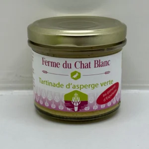 TARTINADE ASPERGES VERTES PIMENT D'ESPELETTE LA FERME DU CHAT 90G