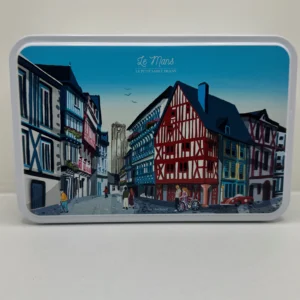 BOÎTE FER RECTANGLE LE VIEUX MANS 225G DRANS