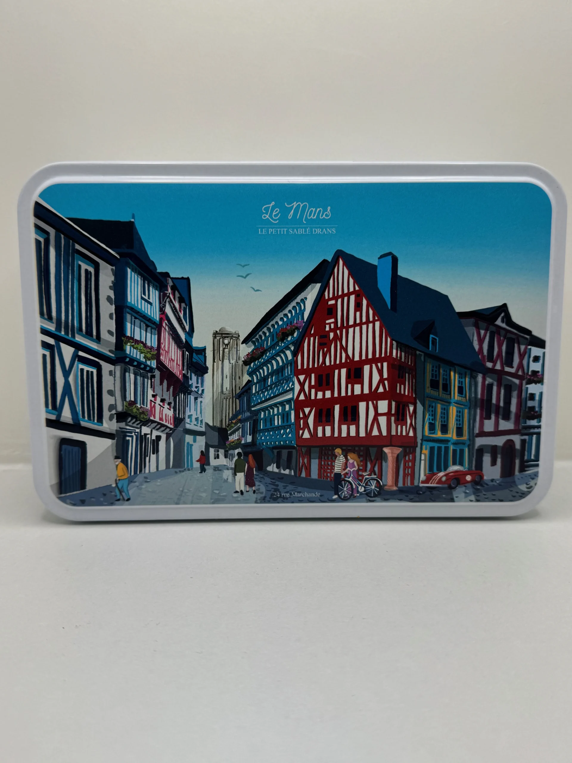 BOÎTE FER RECTANGLE LE VIEUX MANS 225G DRANS
