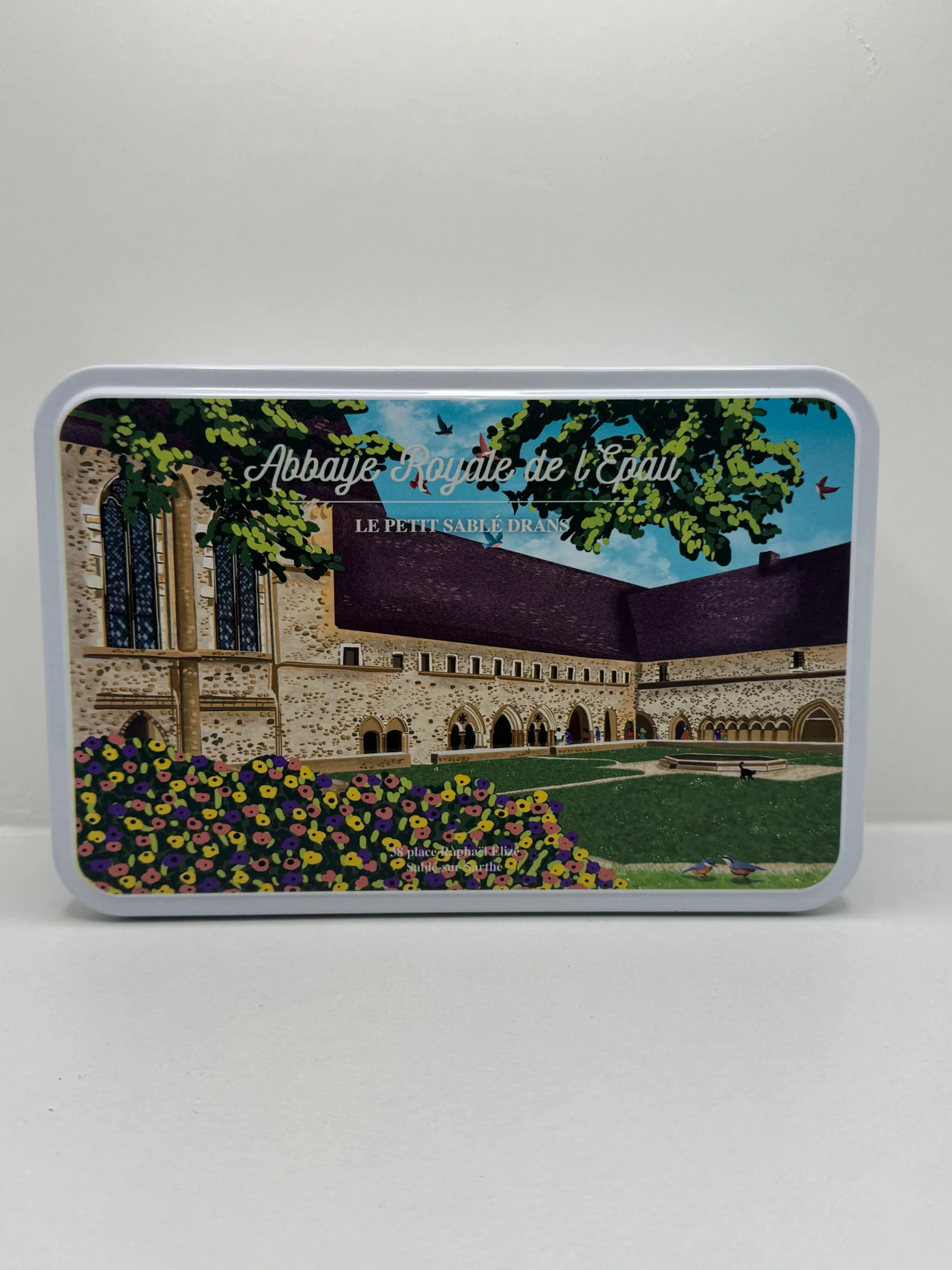 BOÎTE FER RECTANGLE ABBAYE ROYALE EPAU 225G DRANS