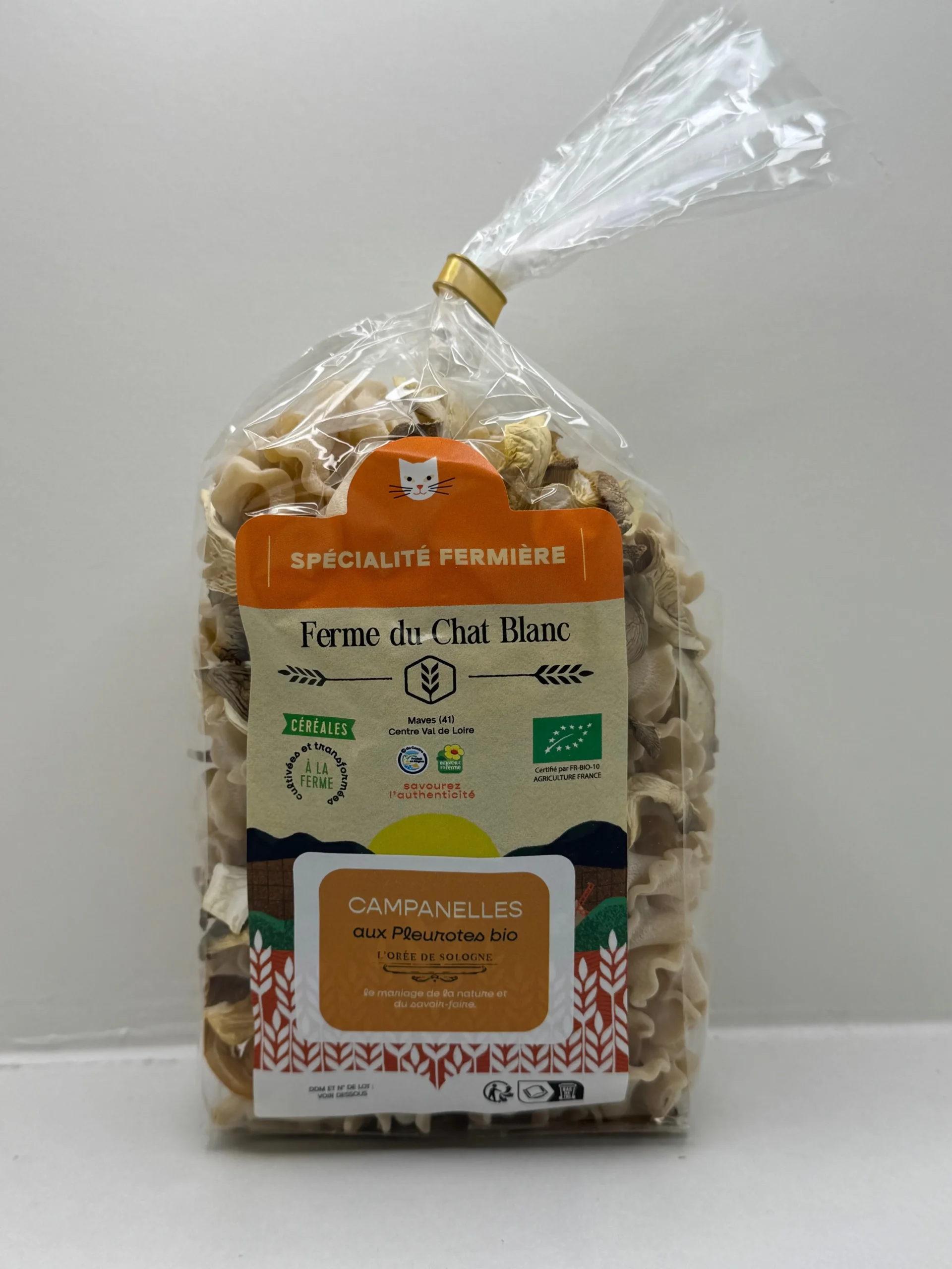 CAMPANELLE AUX PLEUROTTES BIO 250G FERME DU CHAT BLANC
