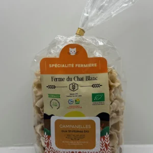CAMPANELLE AU SHITAKE BIO 250G FERME DU CHAT BLANC