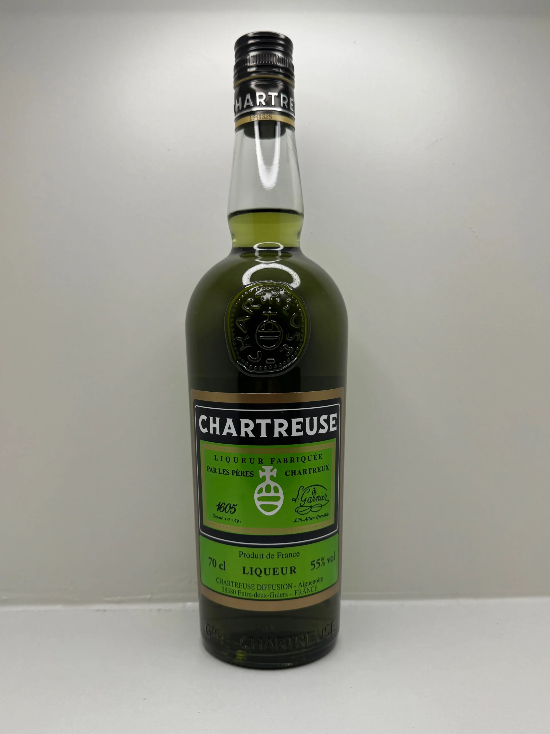 CHARTREUSE VERTE 55% 70CL BRUANT