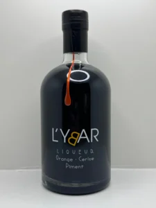 LIQUEUR  ORANGE CERISE PIMENT BLEU L'YBAR 24% 70CL G&C RABY