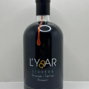 LIQUEUR  ORANGE CERISE PIMENT BLEU L'YBAR 24% 70CL G&C RABY