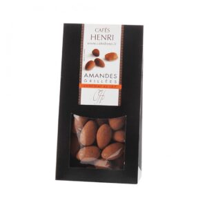 ETUI NOIR AMANDES CACAOTÉES 100G