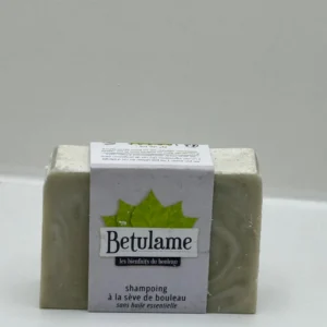 SHAMPOING SOLIDE À LA SÈVE DE BOULEAU (35%) 100G - BÉTULAME