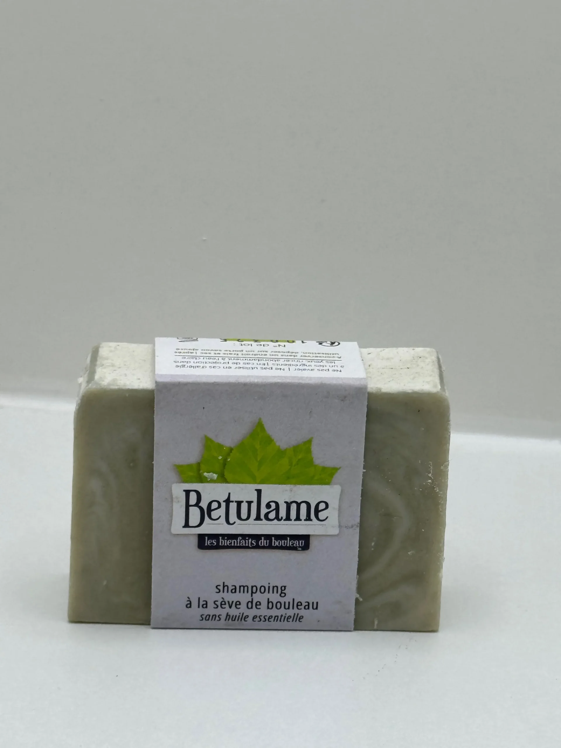 SHAMPOING SOLIDE À LA SÈVE DE BOULEAU (35%) 100G - BÉTULAME