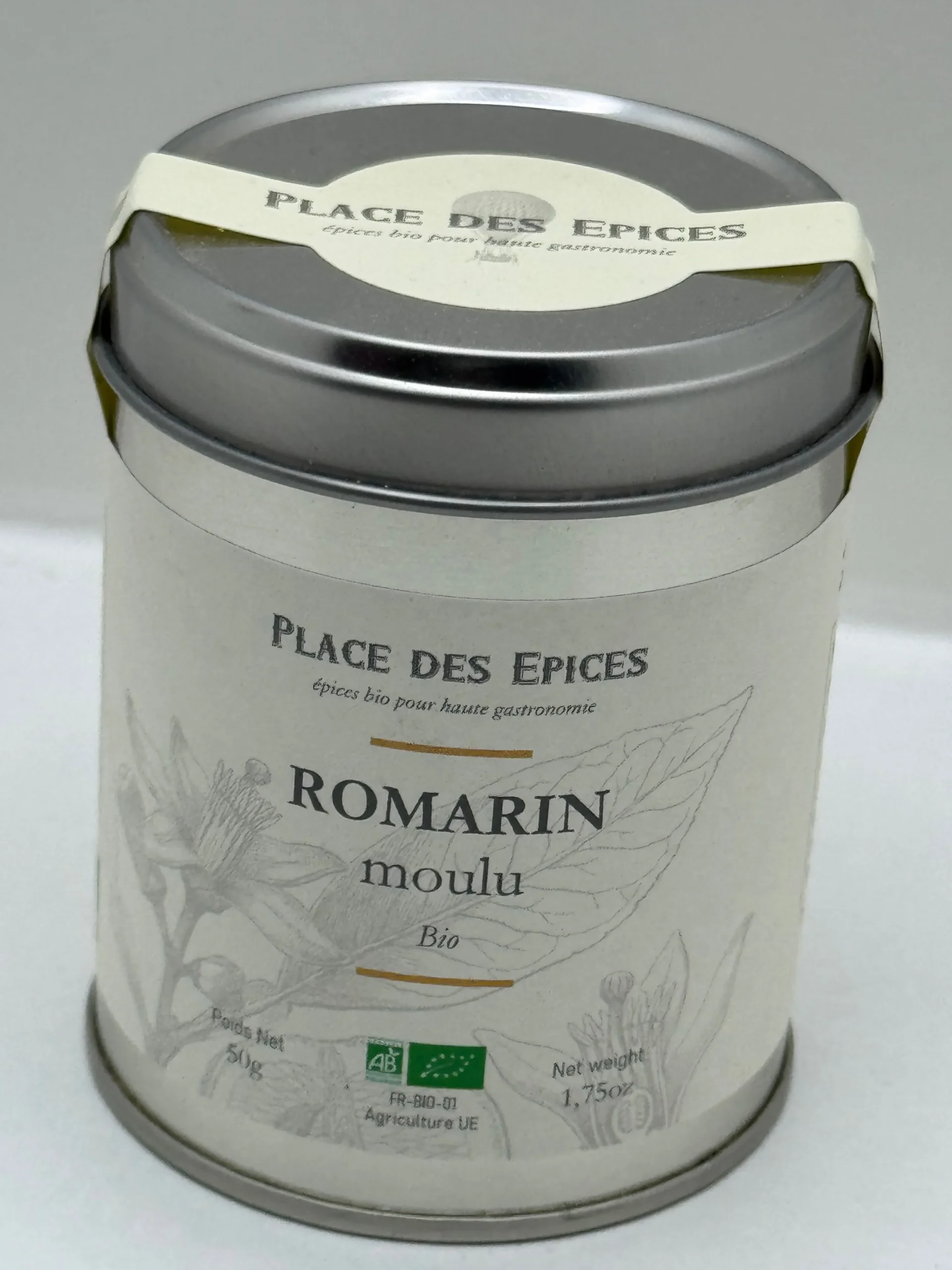 ROMARIN MOULU BIO 50G PLACE DES ÉPICES