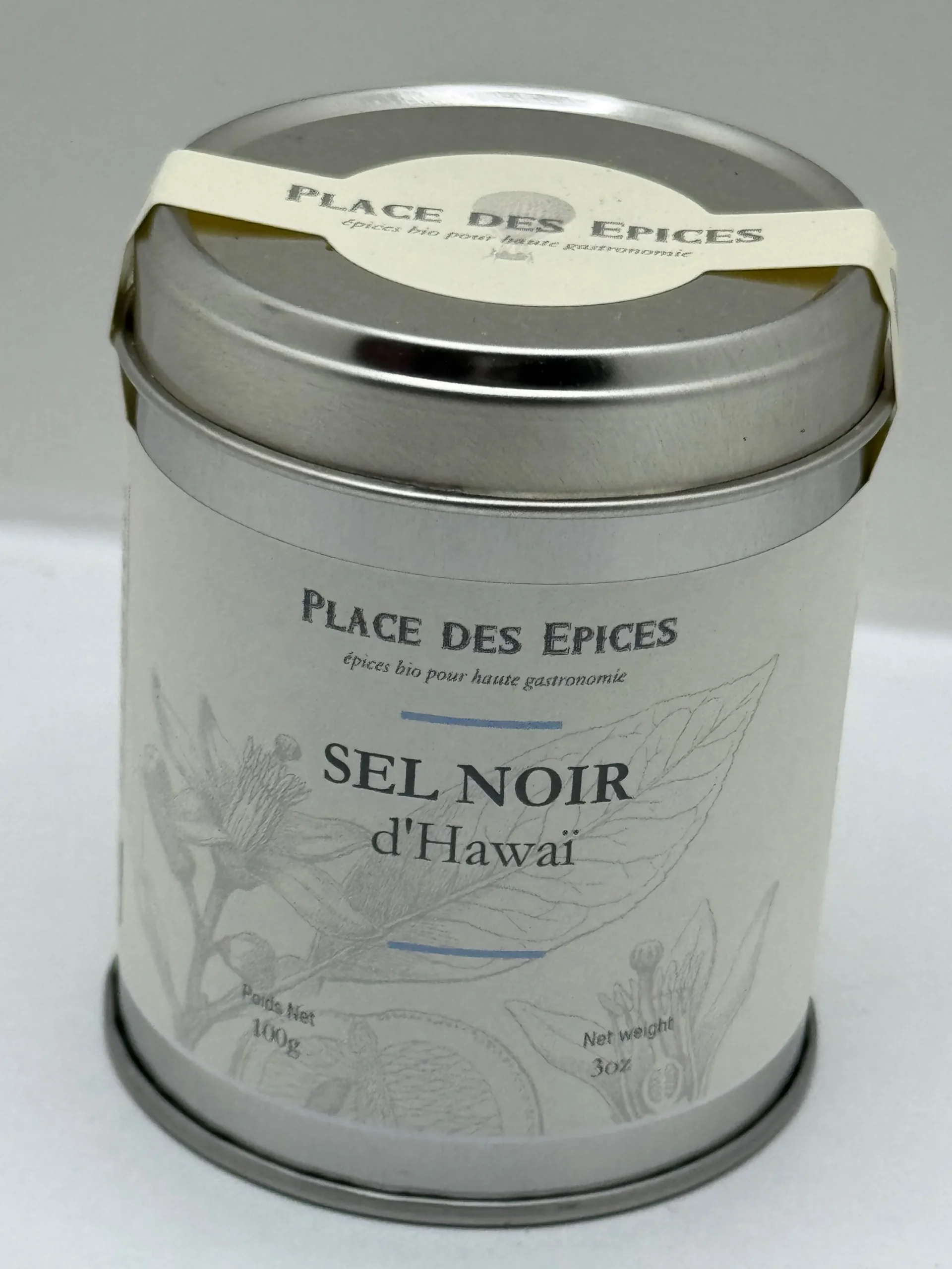 SEL NOIR HAWAÏ 100G PLACE DES ÉPICES