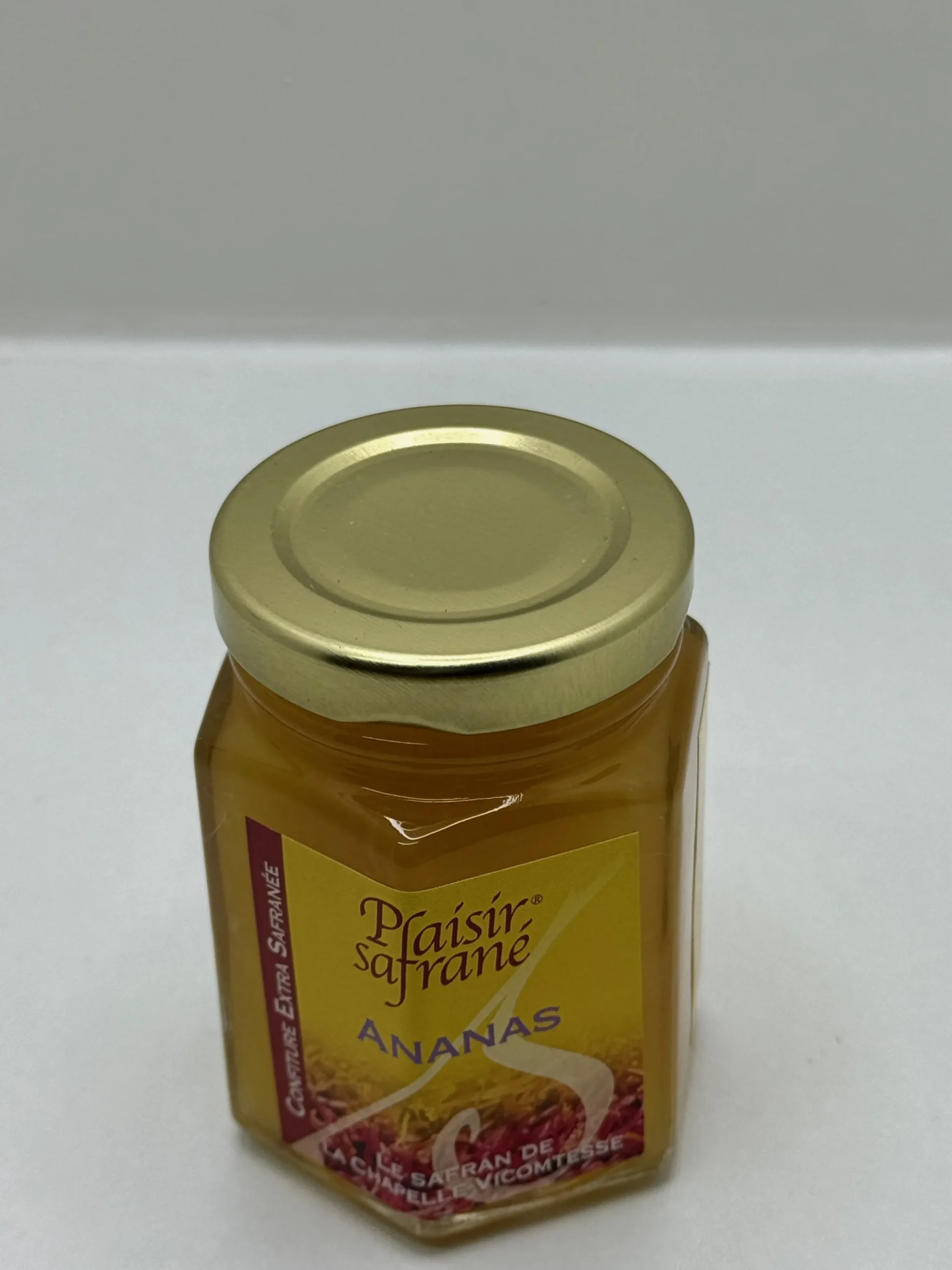 CONFITURE ANANAS SAFRANÉ 125G LA CHAPELLE VICOMTESSE