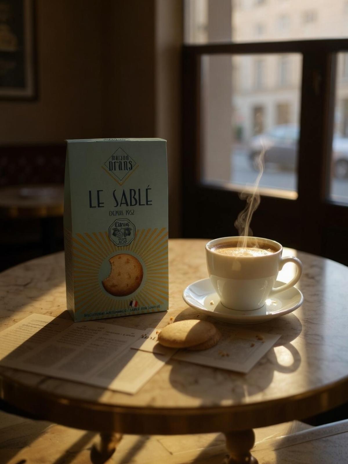SABLÉS CITRON 115G MAISON DRANS