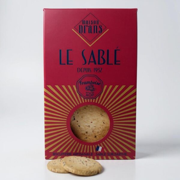 SABLÉS FRAMBOISE 115G MAISON DRANS