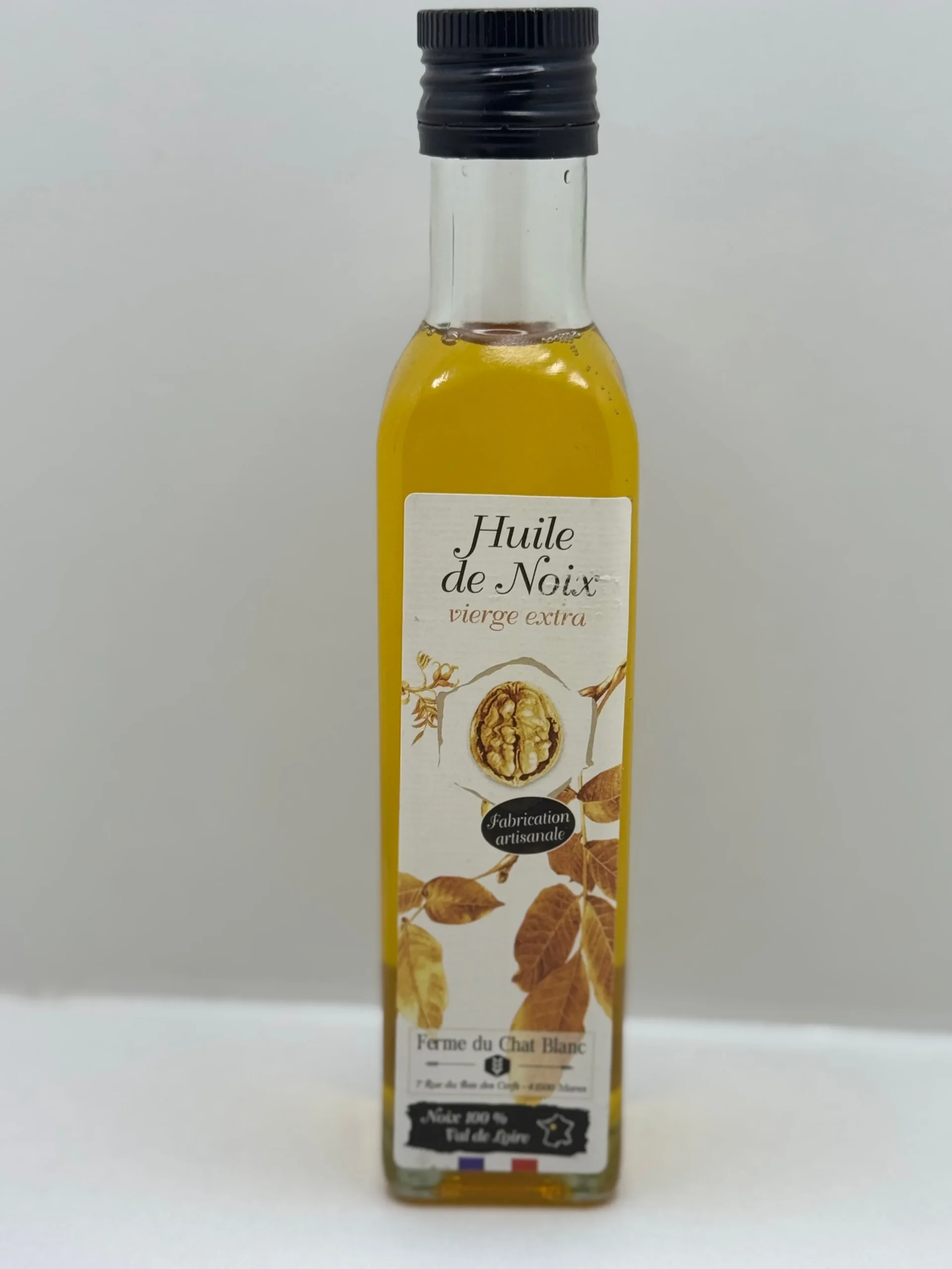 HUILE DE NOIX 25CL FERME DU CHAT BLANC