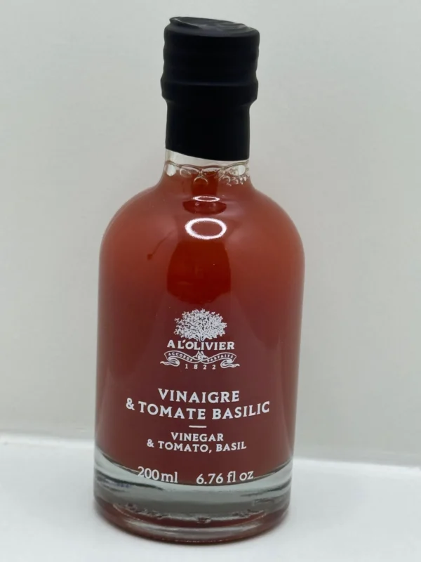 VINAIGRE ET TOMATE BASILIC À L'OLIVIER 200ml