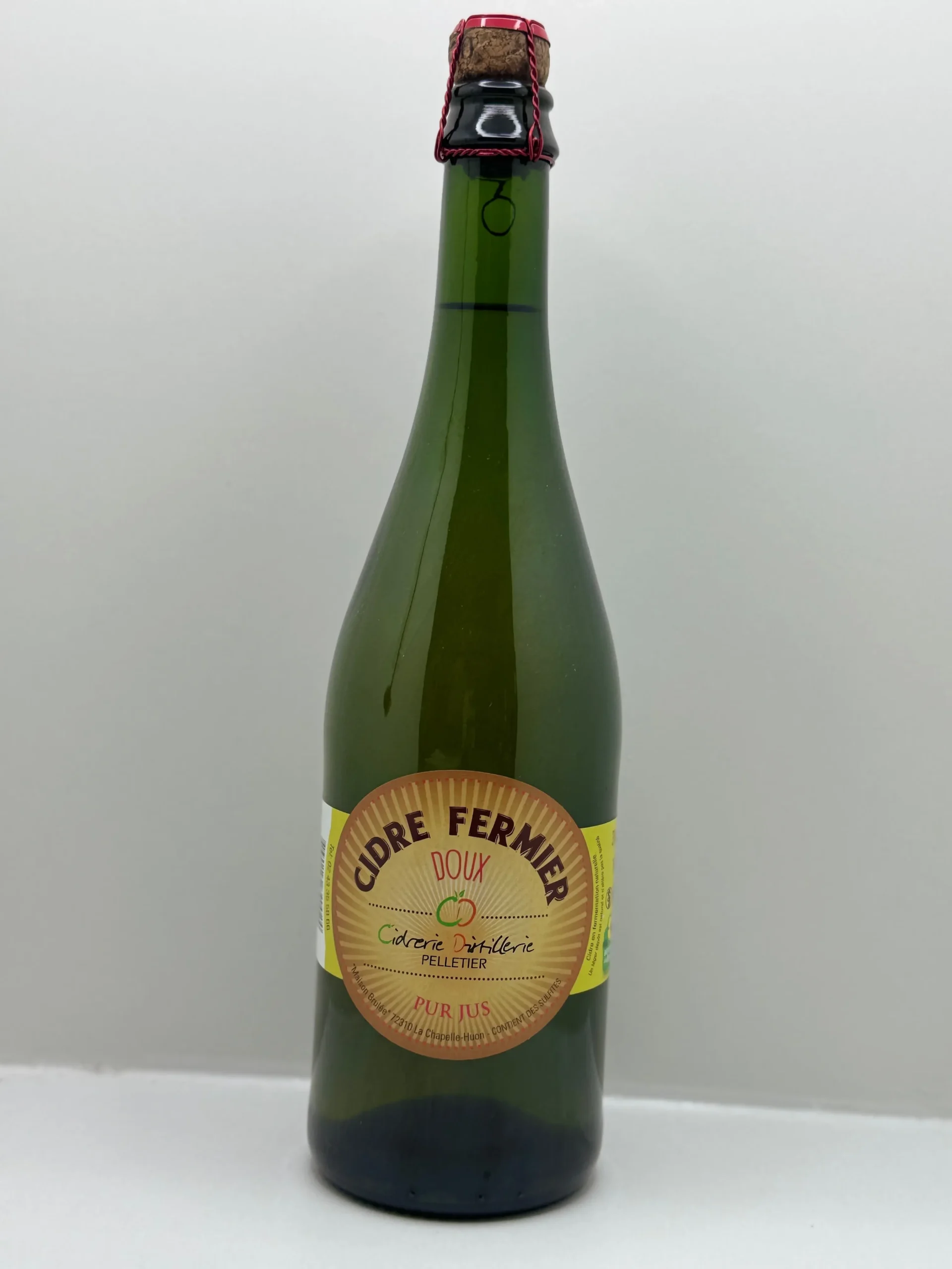 CIDRE DOUX FERMIER 75CL PELLETIER