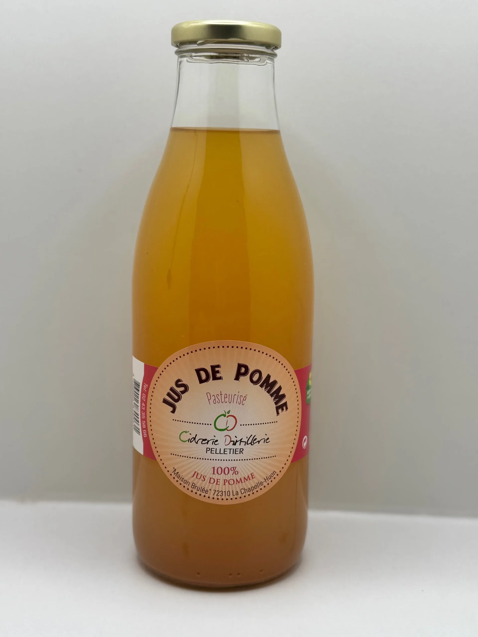 JUS DE POMME 100% PASTEURISÉ PELLETIER