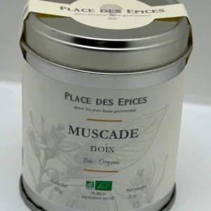 MUSCADE NOIX BIO 50G PLACE DES ÉPICES