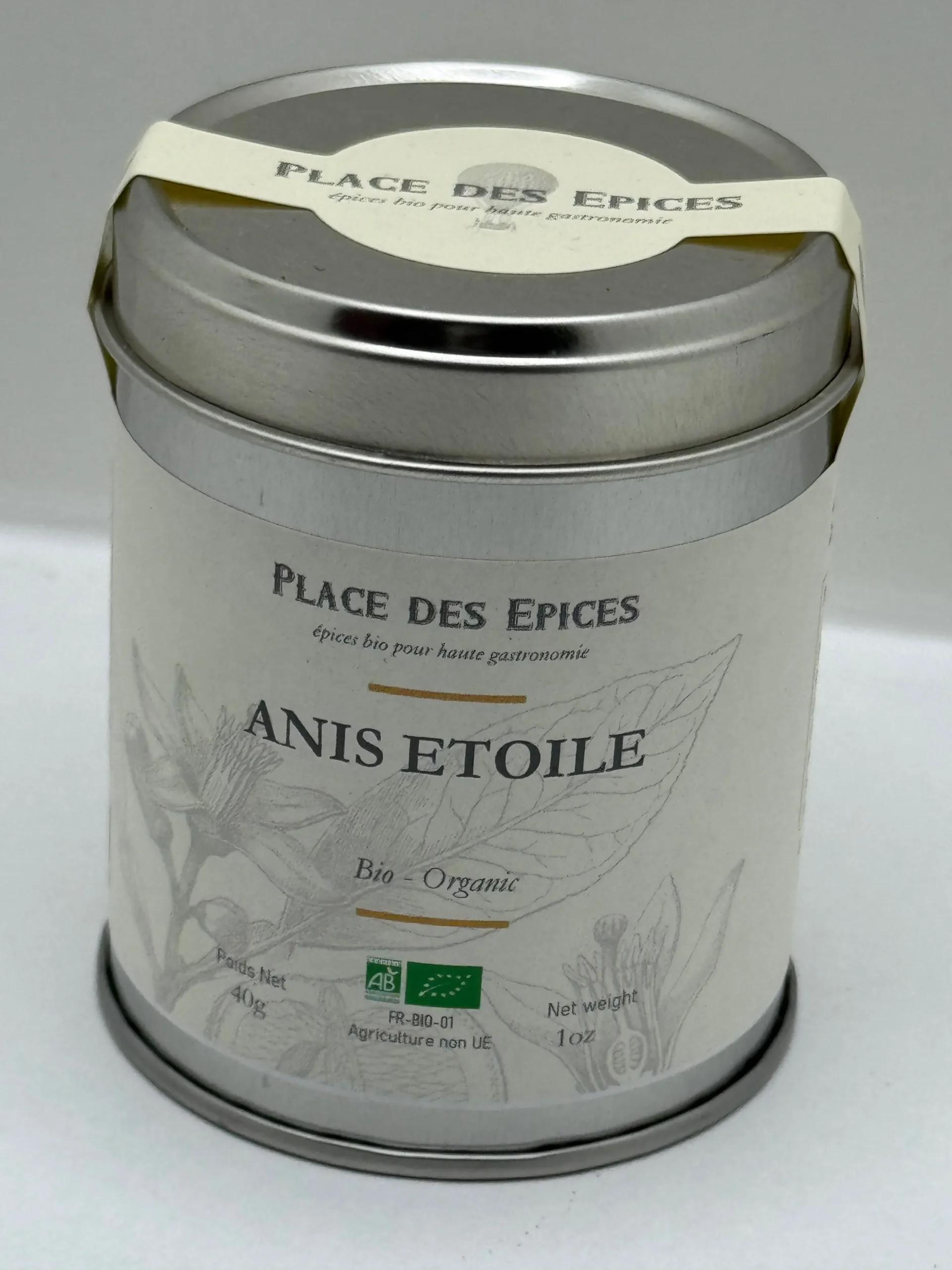 ANIS ÉTOILÉ BIO 40G PLACE DES ÉPICES