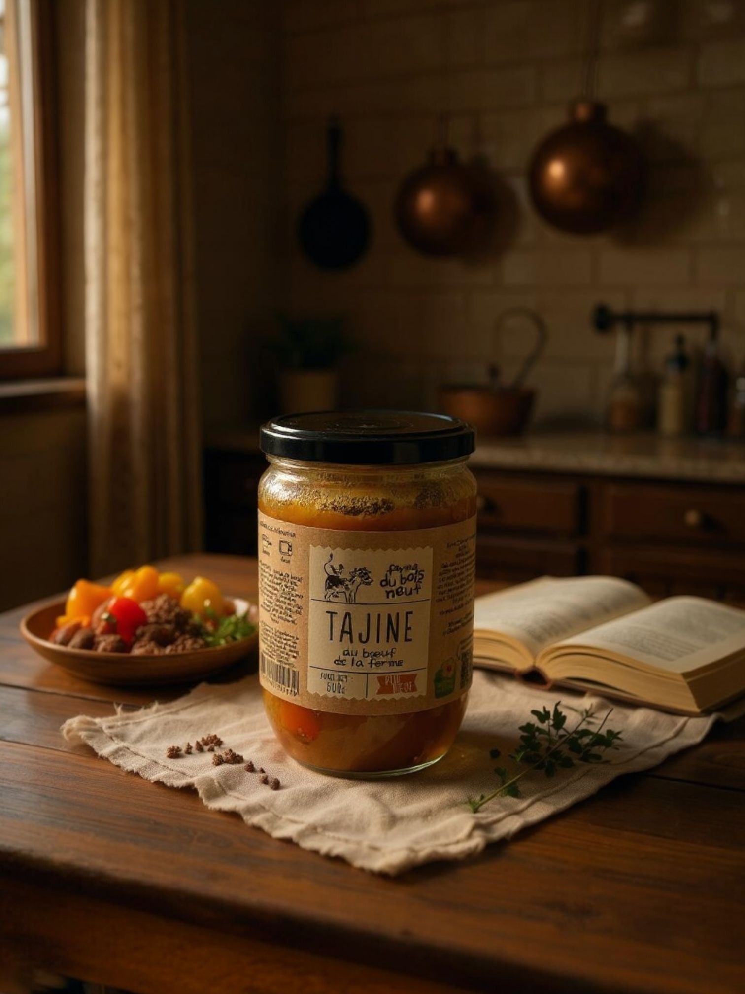 TAJINE DU BOEUF DE LA FERME 600G LA FERME DEU BOIS NEUF