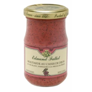 MOUTARDE AU CASSIS 205g EDMOND FALLOT