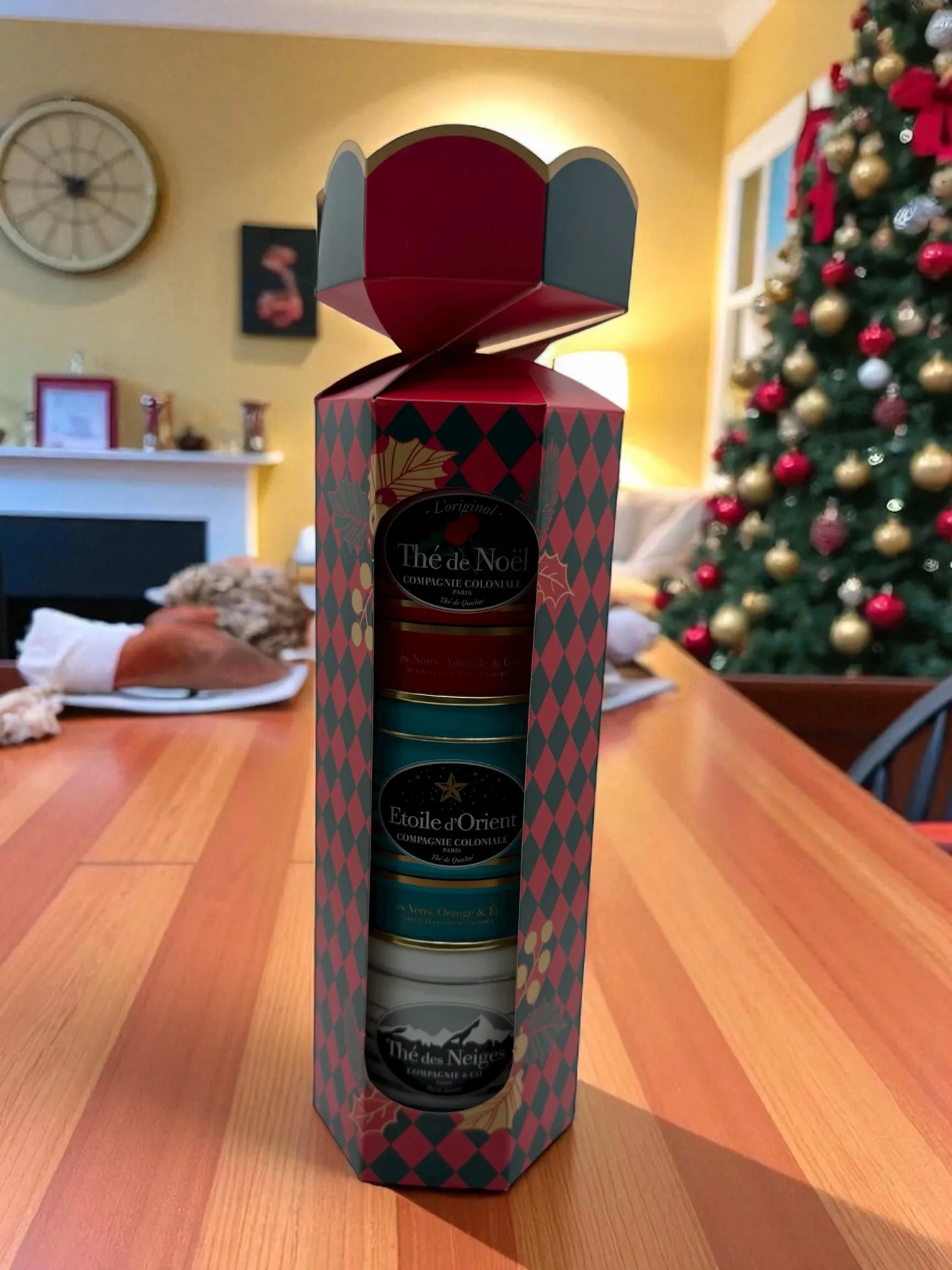 COFFRET THÉ DE NOËL 3 X 30G COMPAGNIE & CO