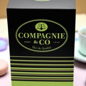 THÉ VERT 5 CONTINENTS 25 SACHETS COMPAGNIE COLONIALE